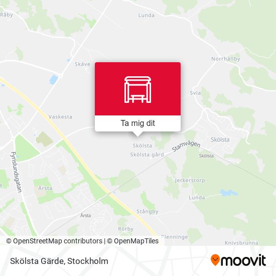 Skölsta Gärde karta