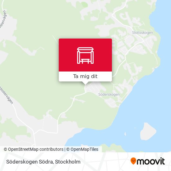 Söderskogen Södra karta