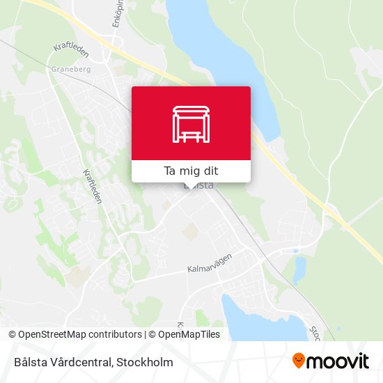 Bålsta Vårdcentral karta