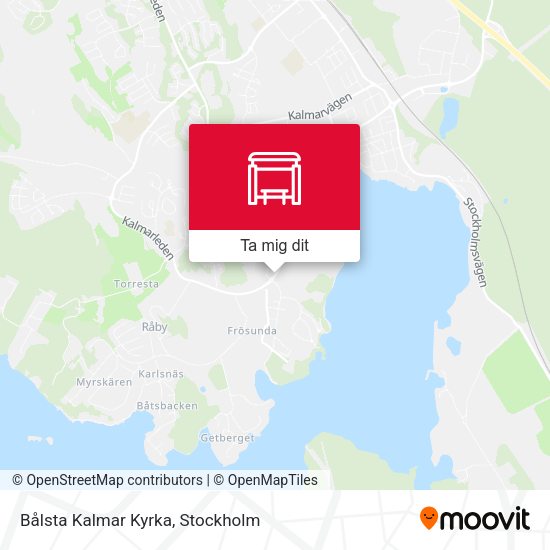 Bålsta Kalmar Kyrka karta