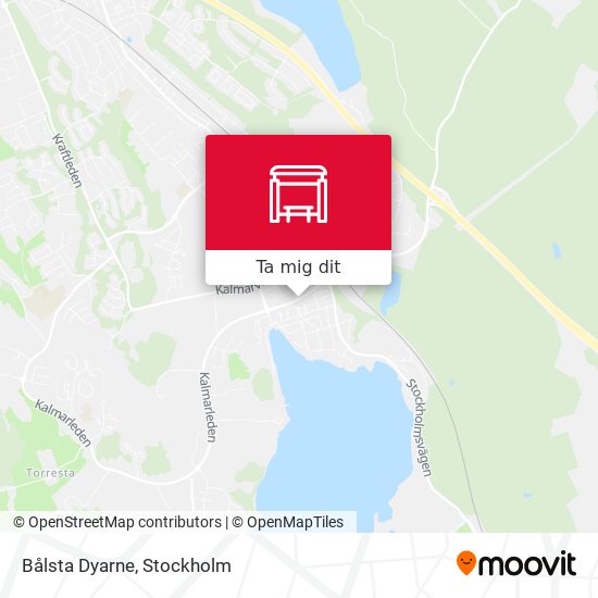 Bålsta Dyarne karta