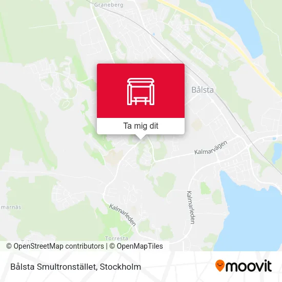 Bålsta Smultronstället karta