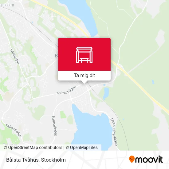 Bålsta Tvåhus karta