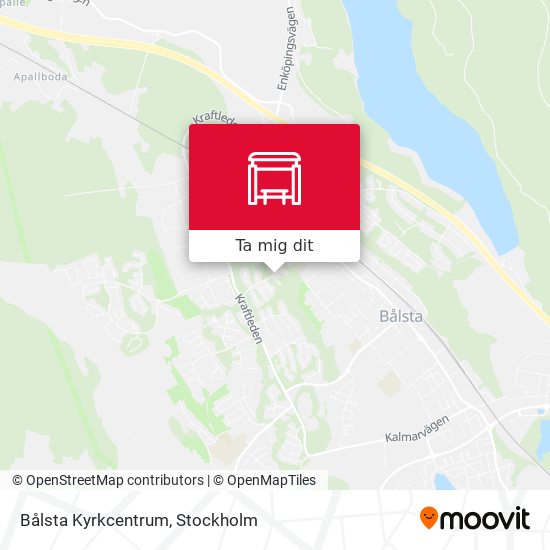 Bålsta Kyrkcentrum karta