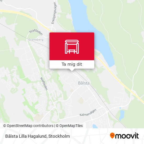 Bålsta Lilla Hagalund karta