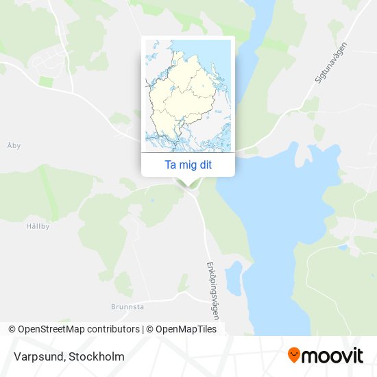 Varpsund karta