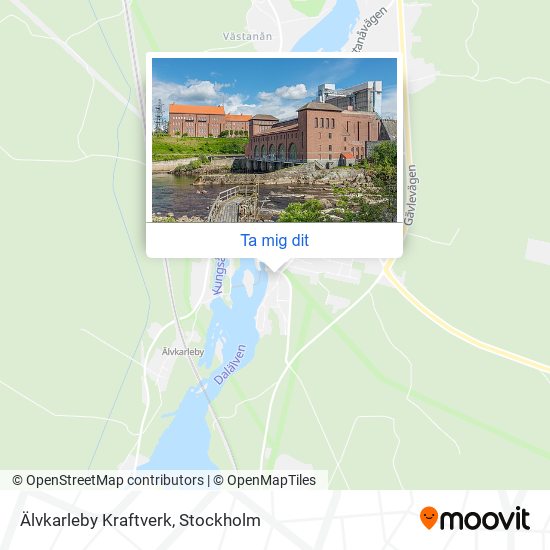 Älvkarleby Kraftverk karta