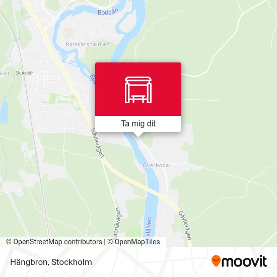 Hängbron karta