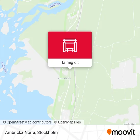 Ambricka Norra karta