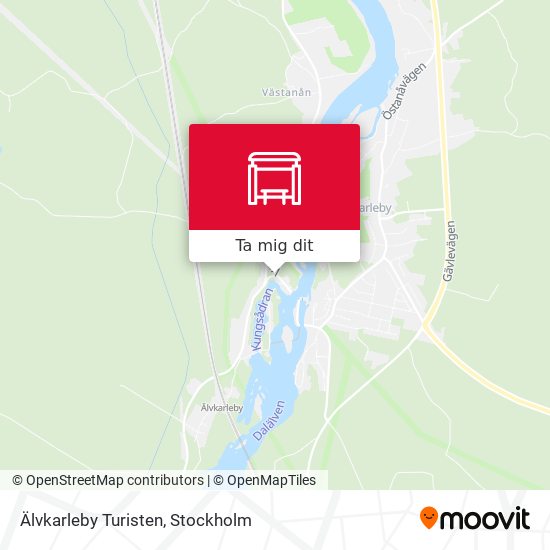 Älvkarleby Turisten karta