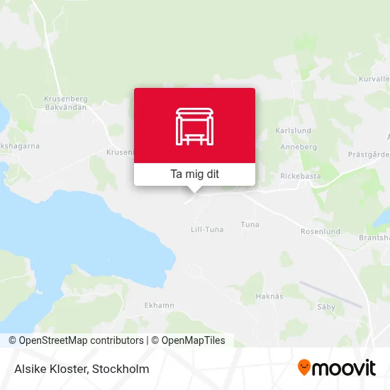 Alsike Kloster karta