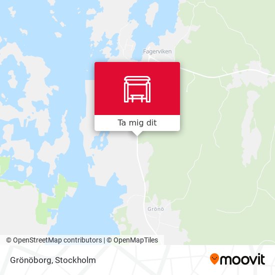 Grönöborg karta