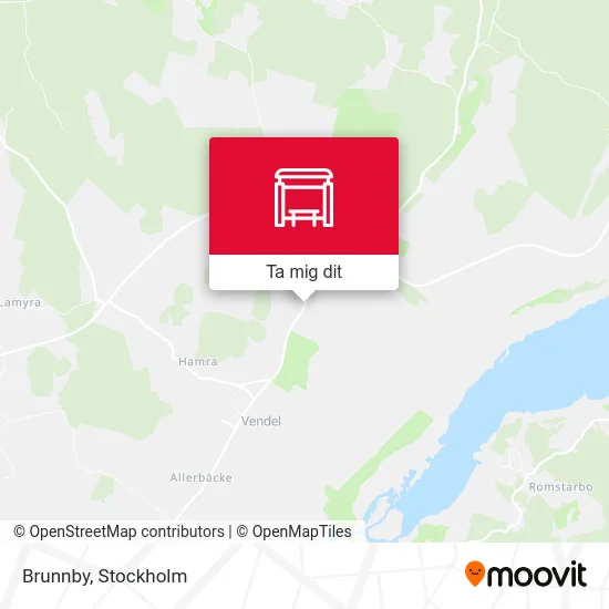 Brunnby karta