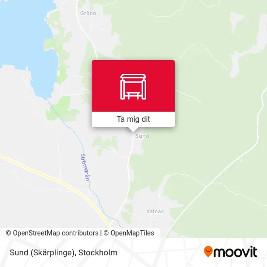 Sund (Skärplinge) karta