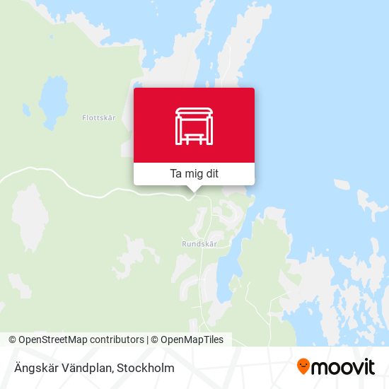 Ängskär Vändplan karta