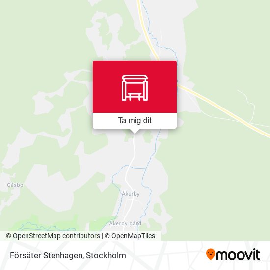 Försäter Stenhagen karta