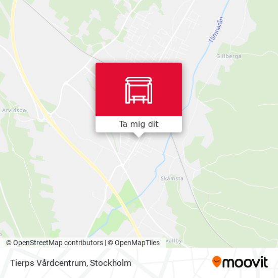 Tierps Vårdcentrum karta