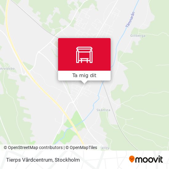 Tierps Vårdcentrum karta