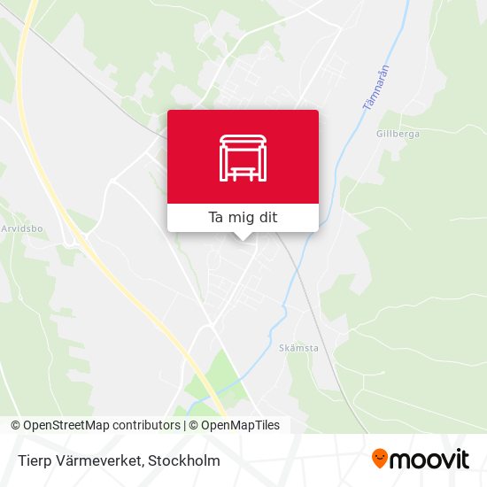 Tierp Värmeverket karta