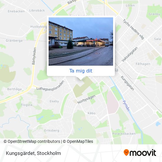 Kungsgärdet karta