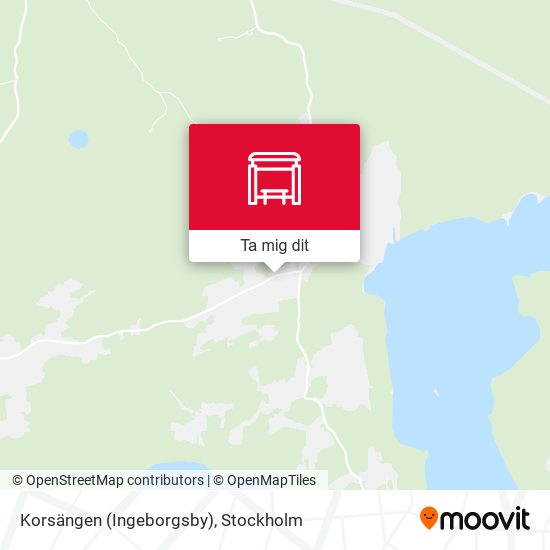 Korsängen (Ingeborgsby) karta