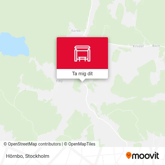 Hörnbo karta