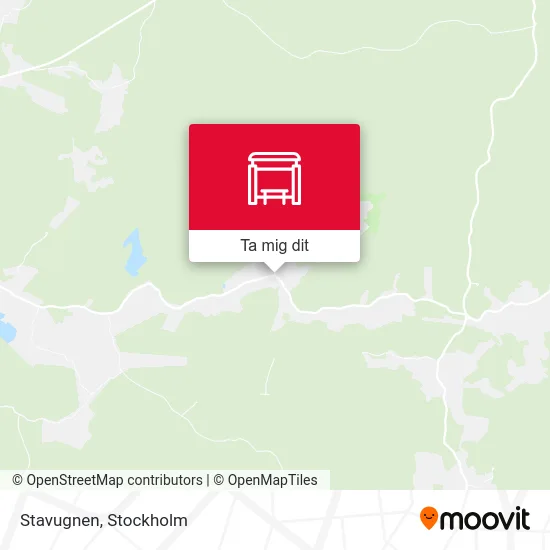 Stavugnen karta