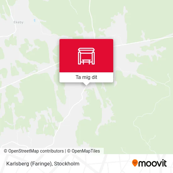 Karlsberg (Faringe) karta
