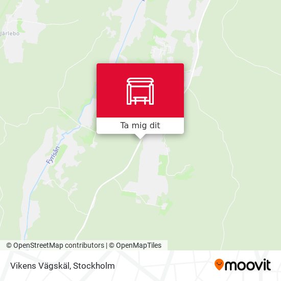 Vikens Vägskäl karta