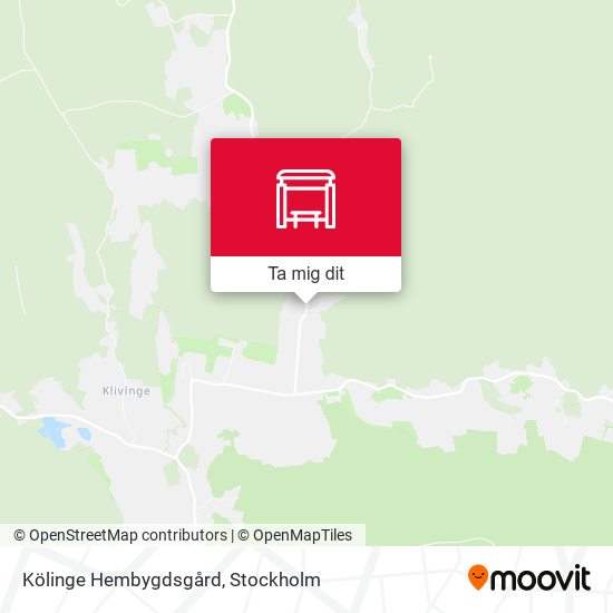 Kölinge Hembygdsgård karta