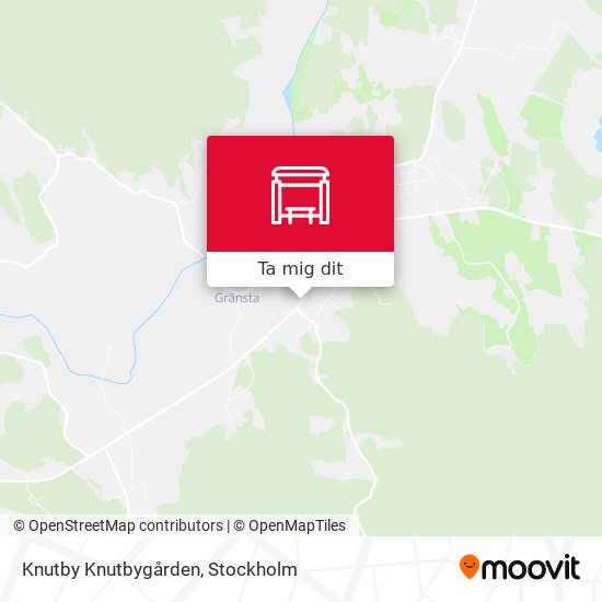 Knutby Knutbygården karta