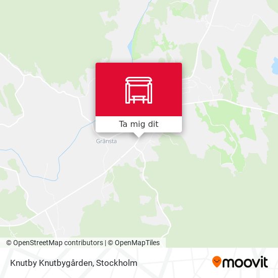 Knutby Knutbygården karta