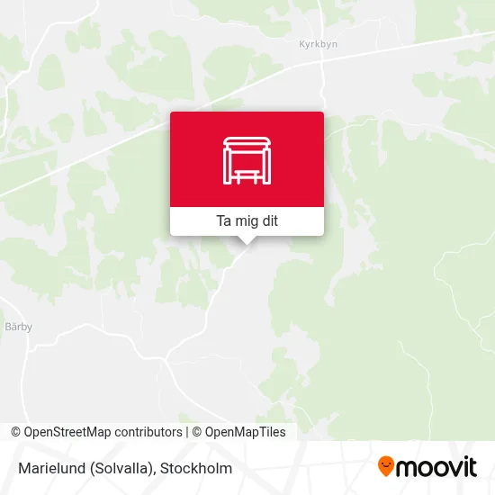 Marielund (Solvalla) karta