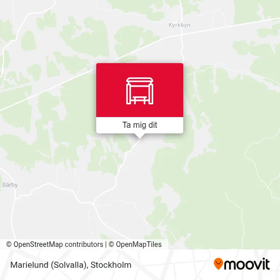 Marielund (Solvalla) karta