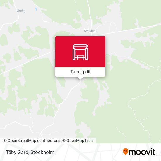 Täby Gård karta