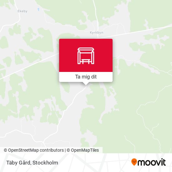 Täby Gård karta