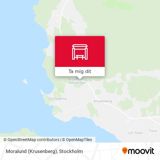 Moralund (Krusenberg) karta