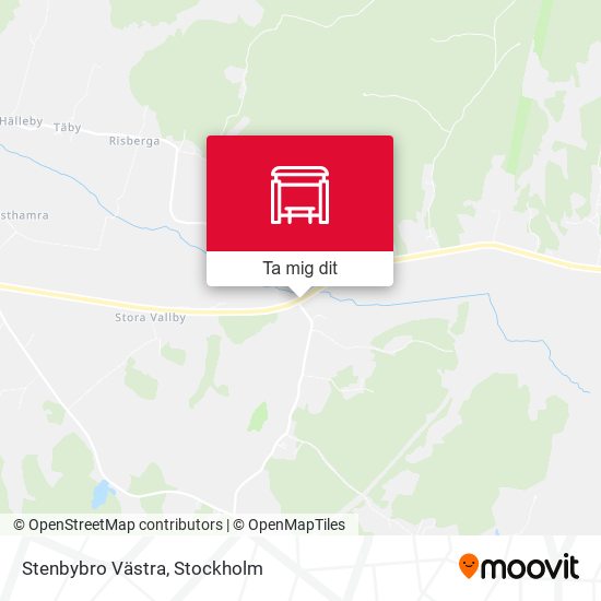 Stenbybro Västra karta