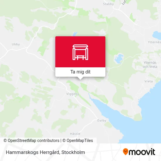 Hammarskogs Herrgård karta