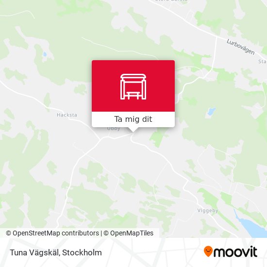 Tuna Vägskäl karta