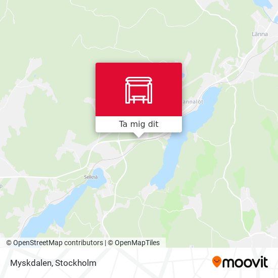 Myskdalen karta