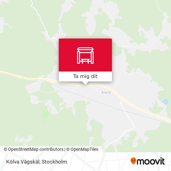 Kölva Vägskäl karta