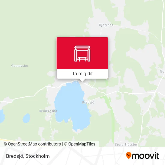 Bredsjö karta