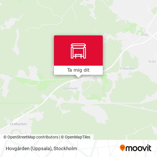 Hovgården (Uppsala) karta