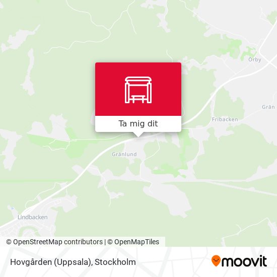 Hovgården (Uppsala) karta