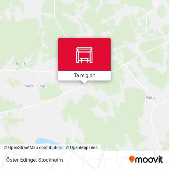 Öster-Edinge karta