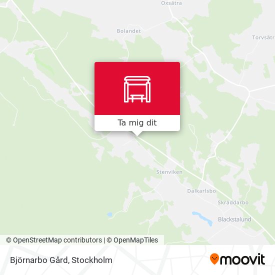Björnarbo Gård karta