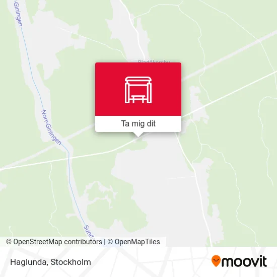 Haglunda karta