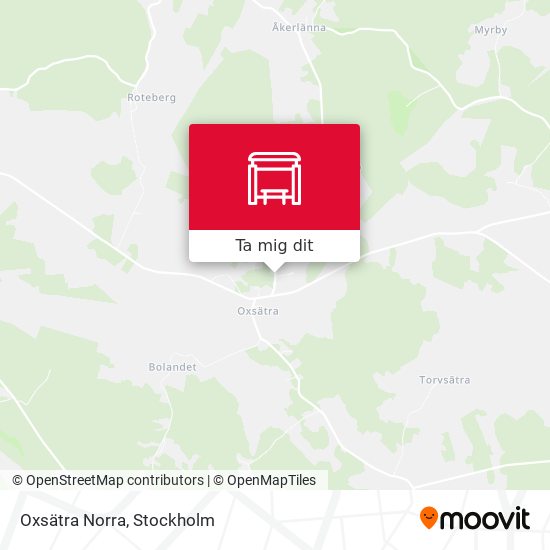 Oxsätra Norra karta