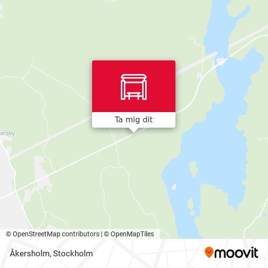 Åkersholm karta